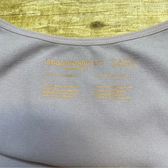 Shapermint Lavender Essential Scoop Neck Cami Top - Picture 5 of 6